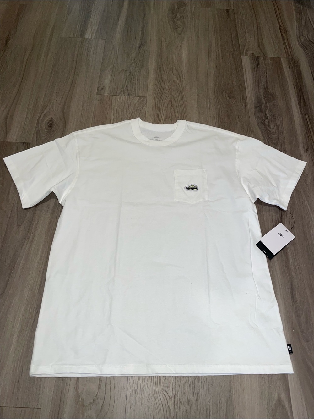New Nike Air Max 95 Big Bubble Retro T-Shirt — White — HJ0574-100 — Size S